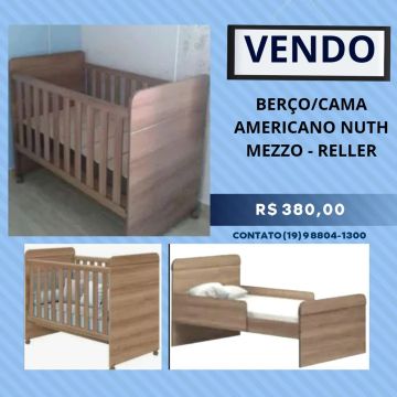 BERÇO AMERICANO  NUTH MEZZO - RELLER