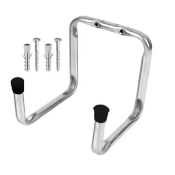 Gancho Duplo Pendure Tudo Maxeb 0142 Prateado