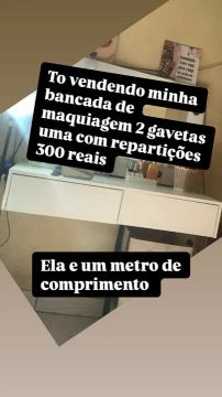 Bancada de maquiagem 