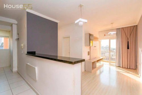 Apartamento com 3 dormitórios para alugar, 69 m² por R$ 3.540,00/mês - Capão Raso - Curiti