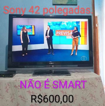 Vendo TV SONY 42pol./Não é SMART 