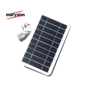 Carregador Solar Portátil para Celular USB 5V portátil 