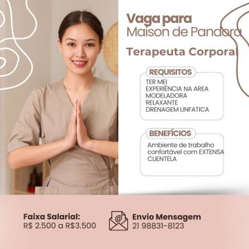 Técnico em massoterapia