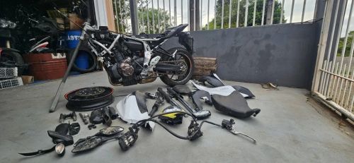 Sucata de moto para retirada de peças Yamaha MT 07 2016