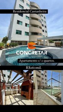 Venda apartamento 2 quartos Ed. Castanheira, Laguinho, macapa