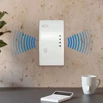 Repetidor De Sinal Wi-fi Amplificador Roteador Expansor De Rede