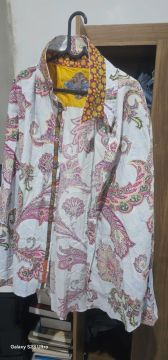 Camisa Social Masculina Estampada