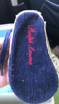 Sapato Ralph Lauren bebê 