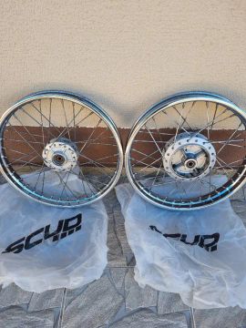 Roda aro de ferro titan 150 original honda , modelo freio a disco