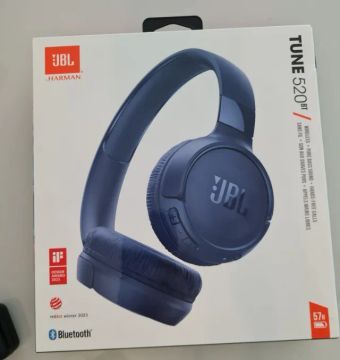 Fone JBL - Tune 520bt Preto - Novo!