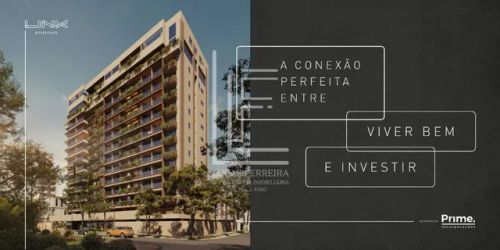 Lançamento! Apartamentos tipo loft, quarto e sala ou 2/4 na Mangabeiras - Edifício Link