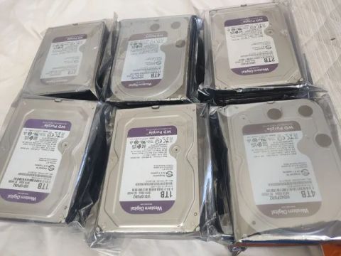 Hd 2TB purple roxo - NOVO LACRADO