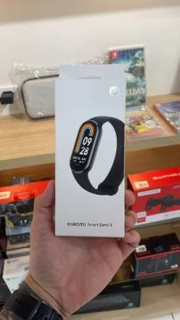  Xiaomi Smart Mi Band 8 Black - Monitoramento Avançado - Loja Física