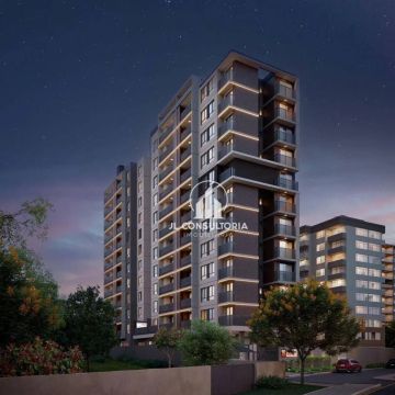 Apartamento Garden com 2 dormitórios à venda, 62 m² por R$ 520.950 - Novo Mundo - Curitiba