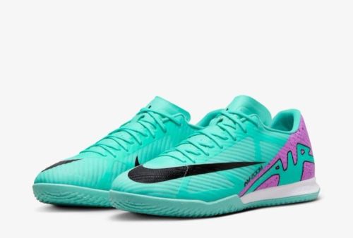 Tênis Nike Mercurial Superfly 8 Academy IC - Futsal - Verde