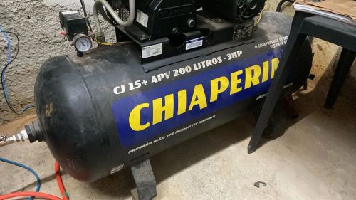 Compressor de ar Chapperi 200 Litros - 3HP