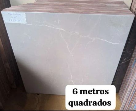6m² de Porcelanato Novo