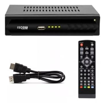 Conversor De Tv Sinal Analógico Para Digital Hdtv- Set Box