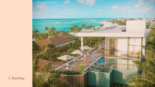 Duplex porto de galinhas 40 metros quadrados com 2 quartos em Porto de Galinhas - Ipojuca 