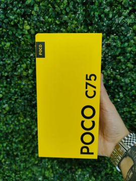 POCO C75 - Novo na caixa