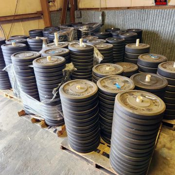 Kit de Anilhas de Ferro Fundido - 1500kg