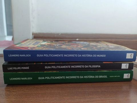Kit Guia Politicamente Incorreto - 3 Volumes