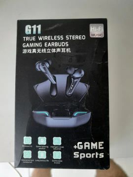 Fones de Ouvido Gamer G11 True Wireless Stereo