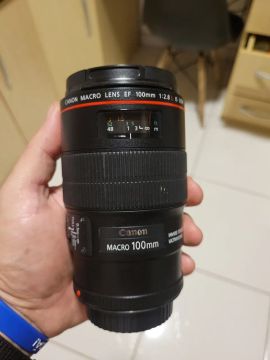 APENAS VENDA!!! Lente Canon EF 100mm f/2.8L Macro