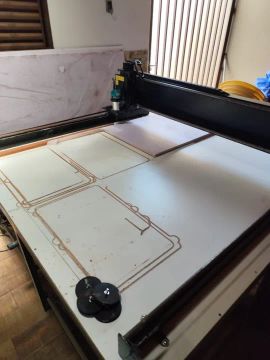 Maquina Router CNC 1400 completa 220v - Bertech