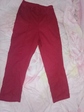 Calça Vermelha Feminina