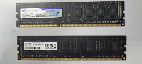 Memória RAM 4GB DDR3 1333Mhz