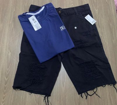 Conjunto Camiseta e Bermuda Masculina