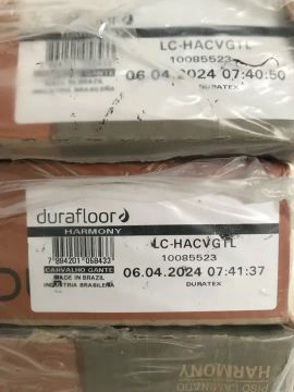 Piso laminado Durafloor NOVO NA CAIXA 