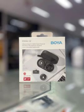 Microfone de lapela Boya Omic-U