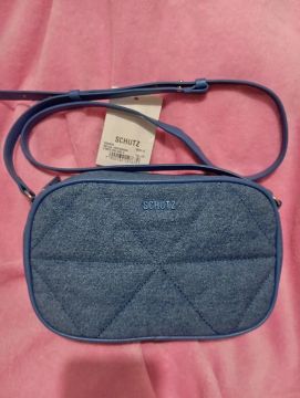 Bolsa Schutz Jeans Azul