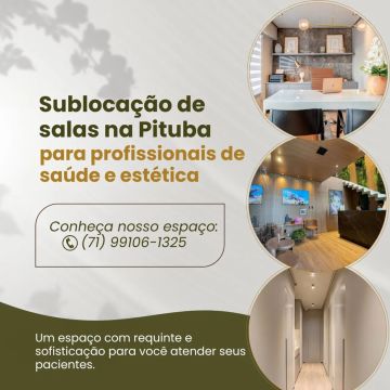 Sublocação sala para profissional de saúde 