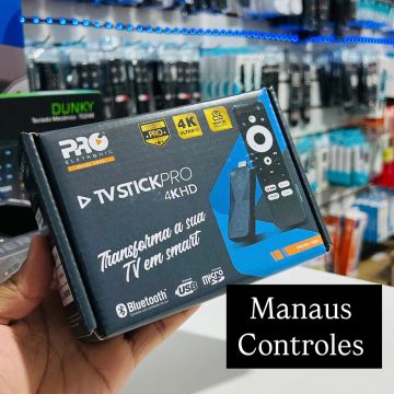 Aparelho Tv Stick Pró 4K Full HD Wi-Fi 2G / 5G 16gb / 2gb 