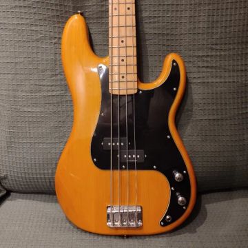 Baixo Squier by Fender Precision Bass Vintage Modified Amber