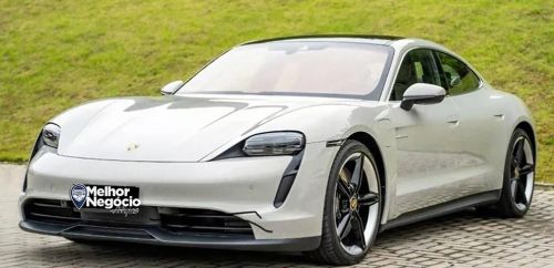 Porsche Taycan 4S Elétrico Aut. 2022 Cinza (Giz)