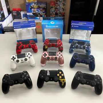 Controles Ps4 Usados Várias Cores - FFSTOREGAMES 