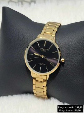 Relógio Feminino Original Atlantis Diferenciado 