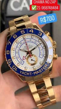 Relógio ROLEX YACHT MASTER AUTOMÁTICO BASE ETA AAA+