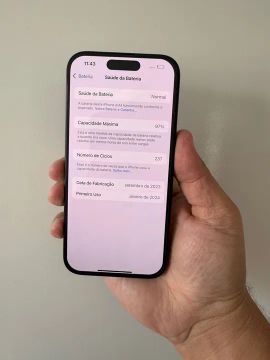 iPhone 15 Pro 256gb impecável 