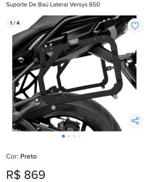 Suporte de Baú Lateral Versys 650 SCAM