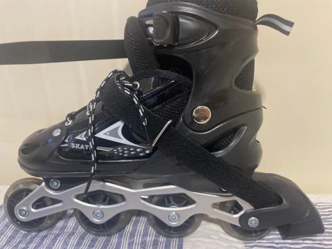 Patins Inline Adulto Preto