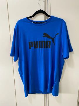 Camiseta Puma Azul - Tamanho G