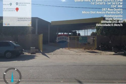 BARRACÃO ARTEFATOS - DIST IND ANEZIO