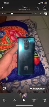 REDMI note 9 128gb semi novo