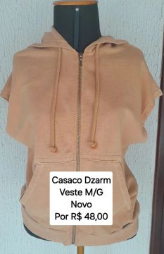 Casaco Dzarm com capuz - M/G
