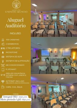 Aluga-se Auditório 